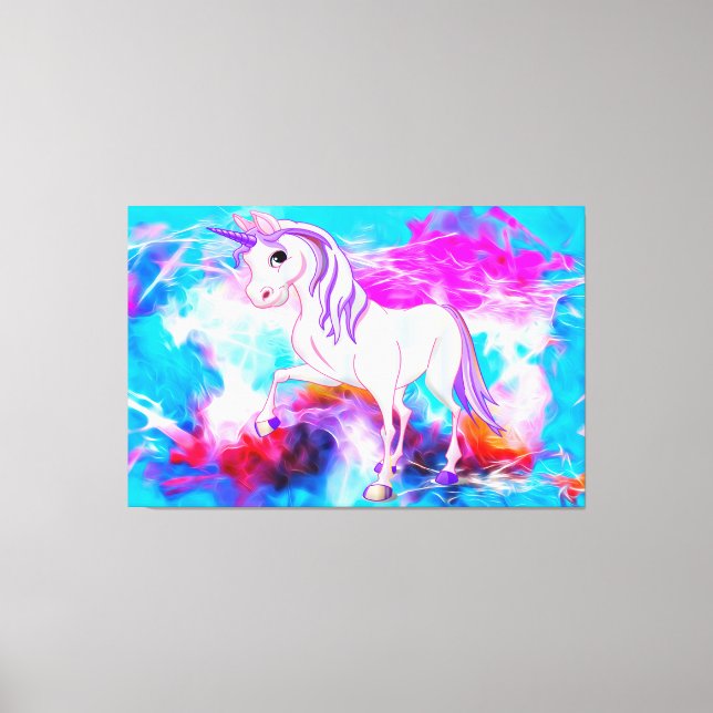 Unicorn Canvas Print (Front)