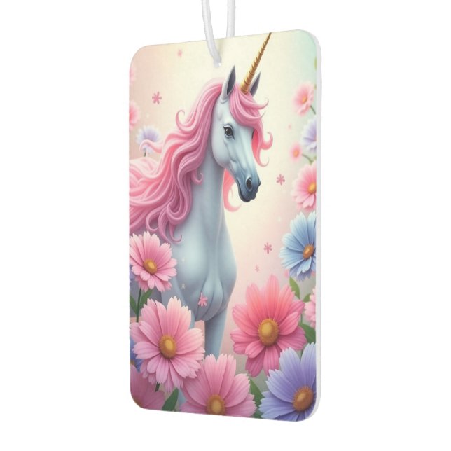 Unicorn Car Air Freshener (Left)