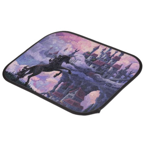 Unicorn Castle Car Mat Zazzle.co.nz