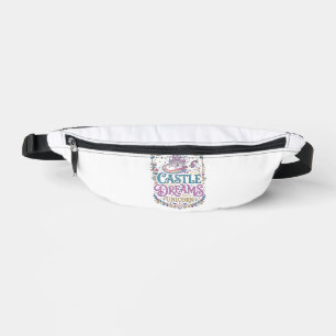 Unicorn Castle Dreams Unicorn White Background Pri Bum Bags