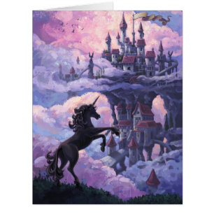 Unicorn Castle Fantasy Art