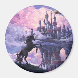 Unicorn Castle Magnet