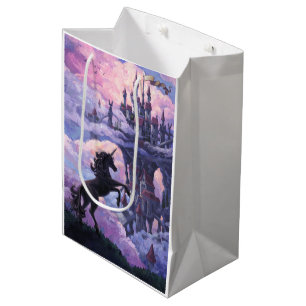Unicorn Castle Medium Gift Bag
