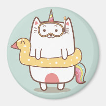 Unicorn Cat Magnet