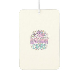 Unicorn Caticorn Chaos Cute Pastel Product Graphic Car Air Freshener