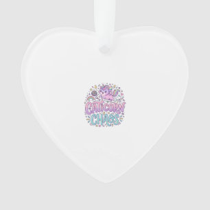 Unicorn Caticorn Chaos Cute Pastel Product Graphic Ornament