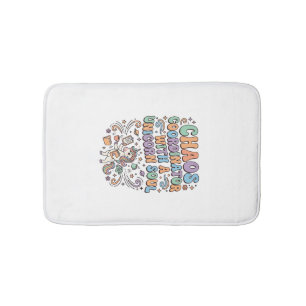 Unicorn Chaos Coordinator with a Unicorn Soul Kawa Bath Mat