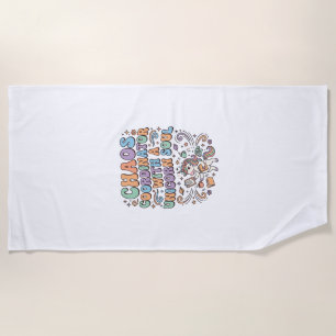 Unicorn Chaos Coordinator with a Unicorn Soul Kawa Beach Towel