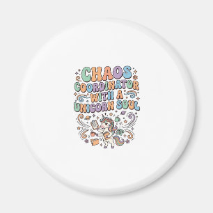 Unicorn Chaos Coordinator with a Unicorn Soul Kawa Magnet