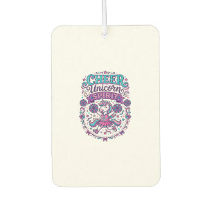 Unicorn Cheer Unicorn Spirit Colourful POD Artwork Car Air Freshener