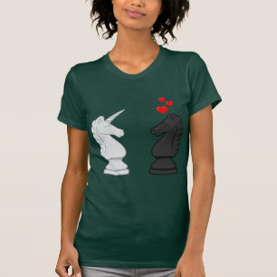 Unicorn Chess Knight T-Shirt