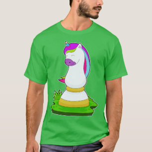 Unicorn Chess piece Knight Chess T-Shirt