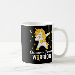 Unicorn Childhood Cancer Warrior In September We W Coffee Mug