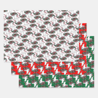 Unicorn Christmas Holiday Wrapping Paper, Multi Paper Sheet