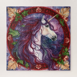 Unicorn Christmas Jigsaw Puzzle