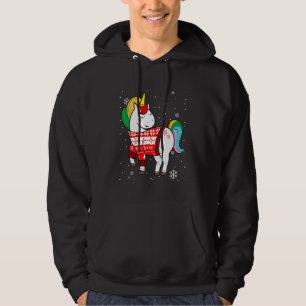 Unicorn Christmas UGLY Costumes Xmas For Girls Wo Hoodie