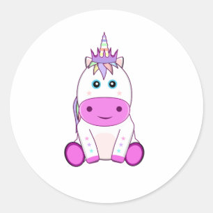 Unicorn Classic Round Sticker