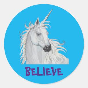 UNICORN CLASSIC ROUND STICKER