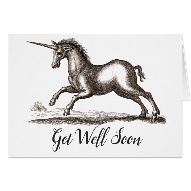 Unicorn Classic Running Magic Woodland Creature (Front Horizontal)