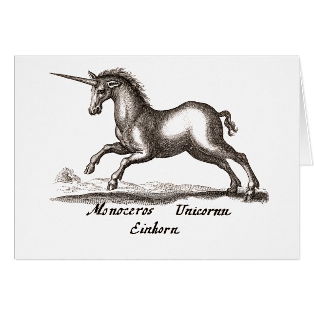 Unicorn Classic Running Magic Woodland Creature (Front Horizontal)