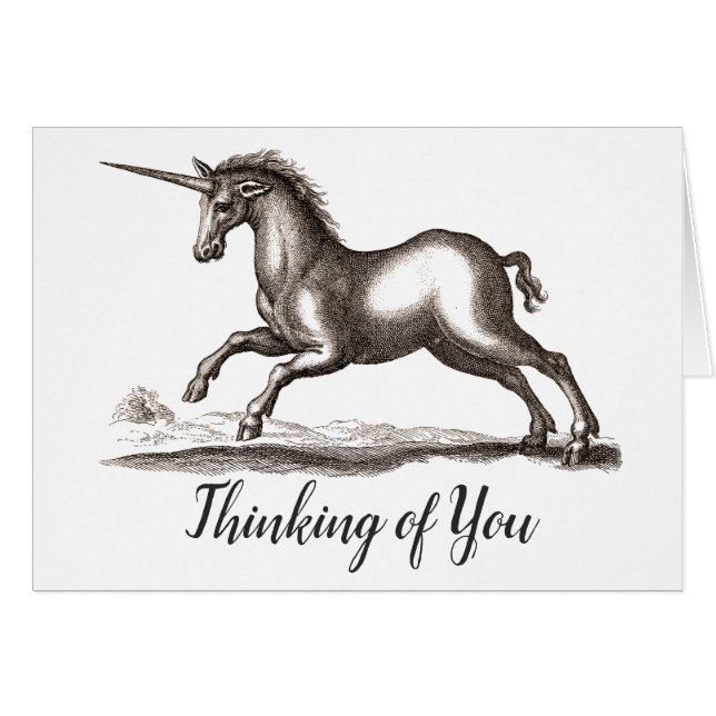 Unicorn Classic Running Magic Woodland Creature (Front Horizontal)