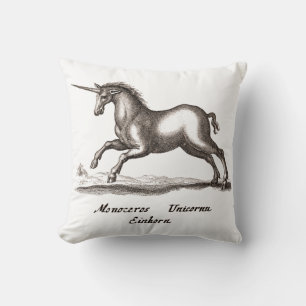 Unicorn Classic Running Magic Woodland Creature Cushion