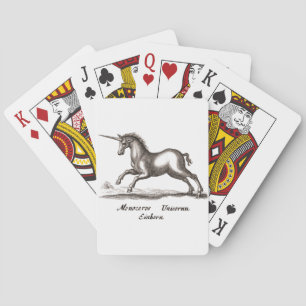 Unicorn Classic Running Magic Woodland Creature Playing Cards