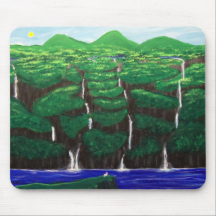 Unicorn Cliffs Mouse Pad