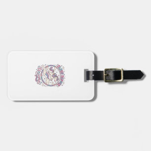 Unicorn Cloud Hopper Unicorn Playful Cute Gift Des Luggage Tag