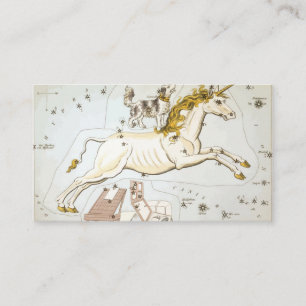 Unicorn - Constellation - Star - Astronomy Business Card