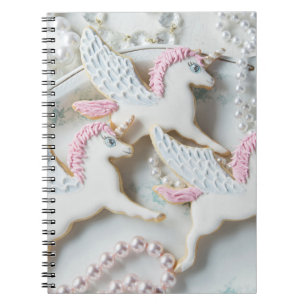 Unicorn Cookie Spiral Notebook