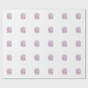 Unicorn Coquette Bow Unicorn Cute Pastel Graphic T Wrapping Paper