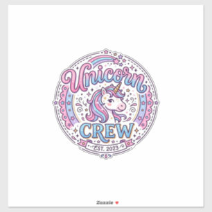 Unicorn Crew Playful Print on Demand Design_1