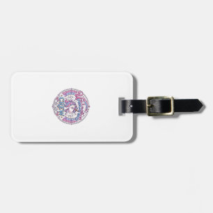 Unicorn Crew Playful Print on Demand Design_1 Luggage Tag