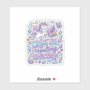 Unicorn Crystal Healing Unicorn Gift Idea Vector D