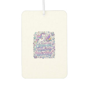 Unicorn Crystal Healing Unicorn Gift Idea Vector D Car Air Freshener