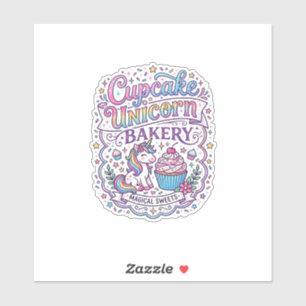Unicorn Cupcake Unicorn Bakery White Background Pr