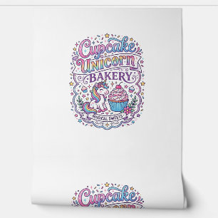 Unicorn Cupcake Unicorn Bakery White Background Pr Wallpaper