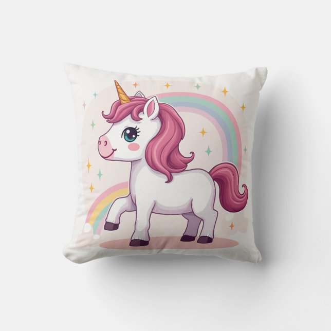 Unicorn Cushion (Front)