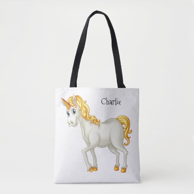 Unicorn custom name bags (Front)