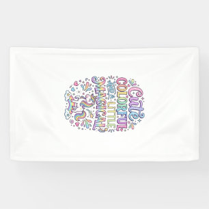 Unicorn Cute Colourful and a Little Magical Origin Banner