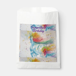 Unicorn Cute Rainbow pet Animal Party Favour Bags