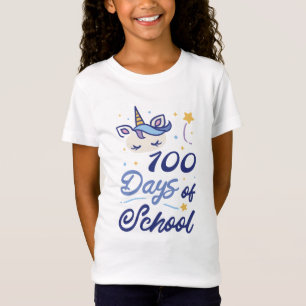 Unicorn cute school quote t-shirt design