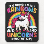 Unicorn Cute Whimsical Funny Rainbows And Unicorns Mouse Pad<br><div class="desc">Do you love Unicorns? Are you looking for a Birthday Gift or Christmas Gift for a Unicorn Lover? Then this Unicorn Gift design is for you This awesome Unicorn design is an exclusive novelty design. Grab this Funny Unicorn Gift design as a gift for someone who loves those mystical and...</div>