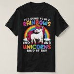 Unicorn Cute Whimsical Funny Rainbows And Unicorns T-Shirt<br><div class="desc">Do you love Unicorns? Are you looking for a Birthday Gift or Christmas Gift for a Unicorn Lover? Then this Unicorn Gift design is for you This awesome Unicorn design is an exclusive novelty design. Grab this Funny Unicorn Gift design as a gift for someone who loves those mystical and...</div>