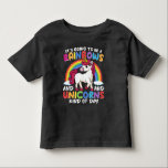 Unicorn Cute Whimsical Funny Rainbows And Unicorns Toddler T-Shirt<br><div class="desc">Do you love Unicorns? Are you looking for a Birthday Gift or Christmas Gift for a Unicorn Lover? Then this Unicorn Gift design is for you This awesome Unicorn design is an exclusive novelty design. Grab this Funny Unicorn Gift design as a gift for someone who loves those mystical and...</div>