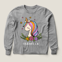 Unicorn Cute Whimsical Girly Personalised Name