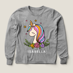 Unicorn Cute Whimsical Girly Personalised Name