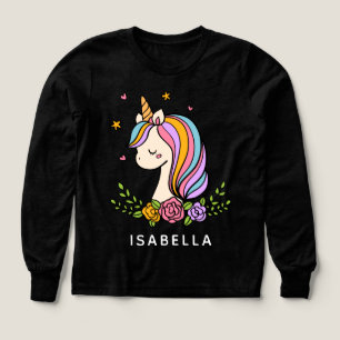 Unicorn Cute Whimsical Girly Personalized Name