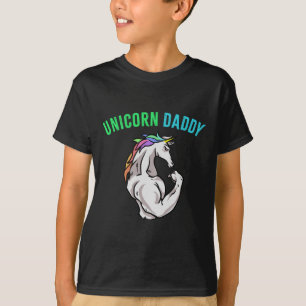 Unicorn Daddy - Funny Magical Fitness Bodybuilder T-Shirt